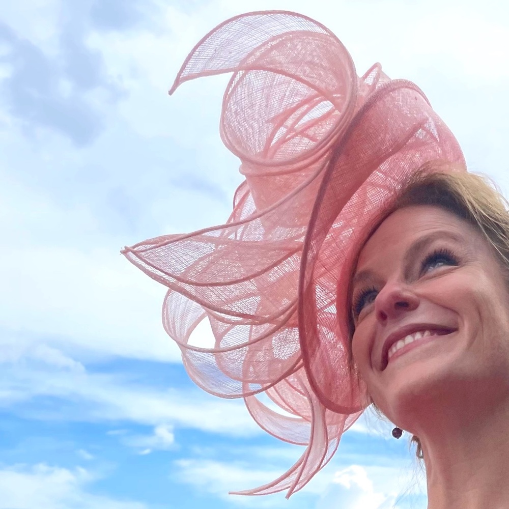 KOKIN NEW YORK Cream Puff Fascinator